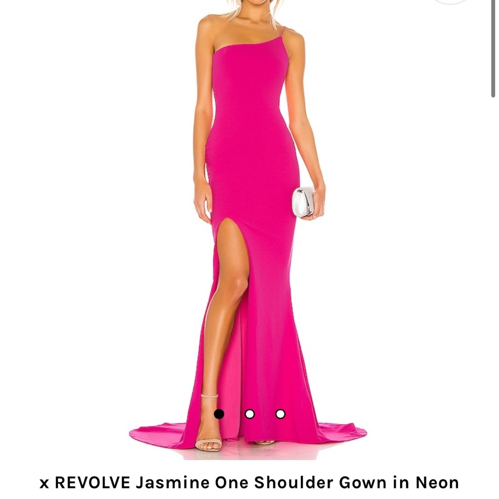 Revolve Jasmine One Shoulder Gown